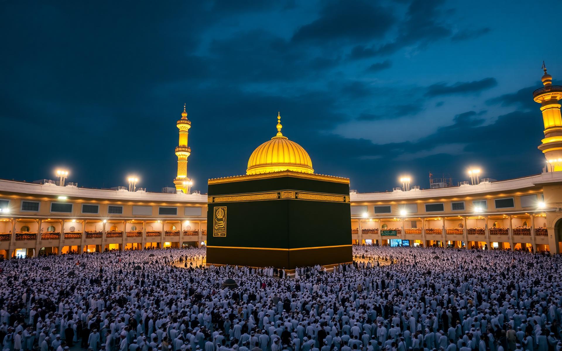 The Holy Kaaba in Makkah